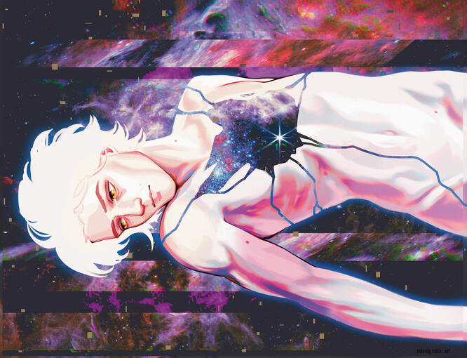 The Arcane, iPad Procreate, 2023.