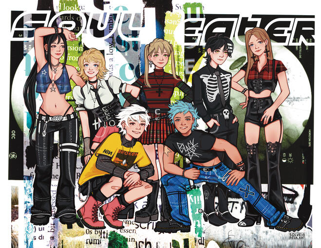 Resonance, iPad Procreate, 2024.