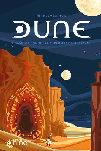 Dune: CHOAM and Richese, published by Gale Force Nine. Photoshop, 2021